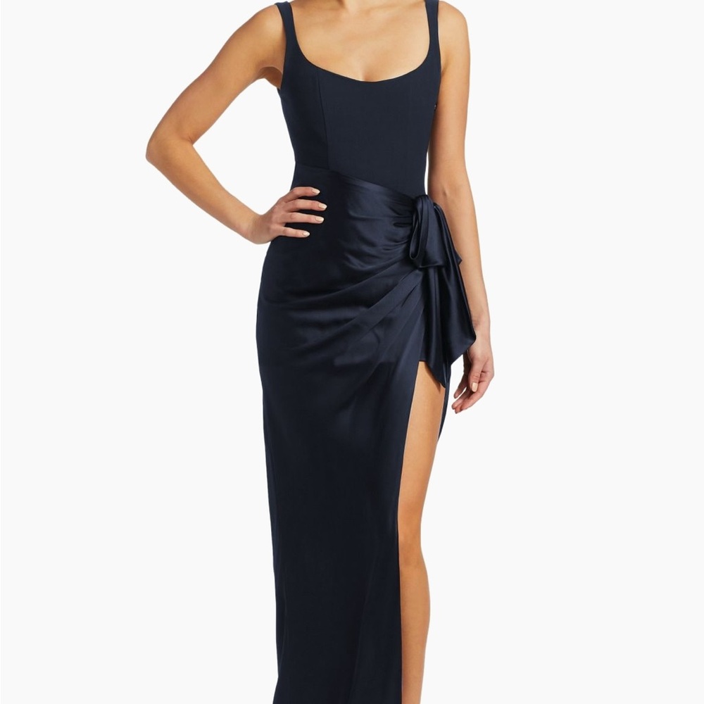 Cinq a Sept Marian Gown in Navy